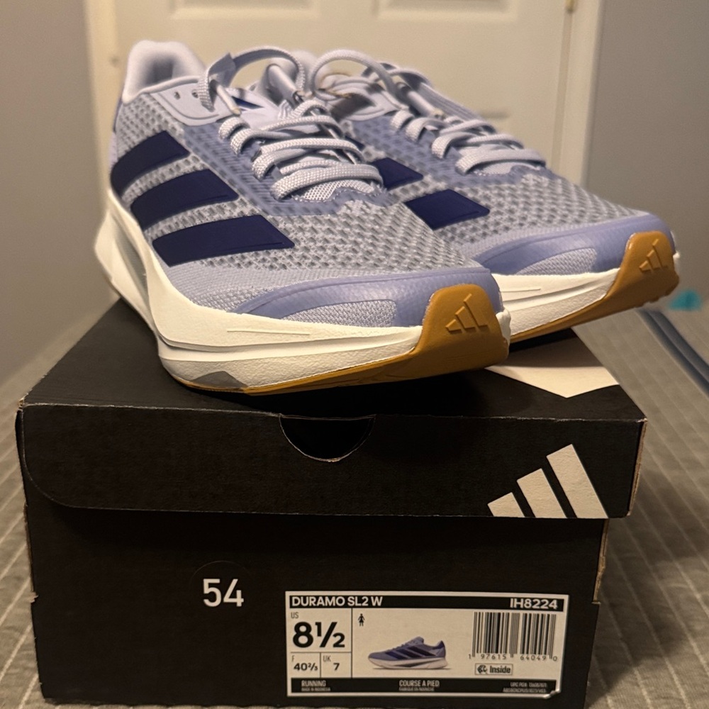 Adidas Women's Sneakers - Lavender and White
